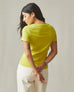 Women's Classic Cotton V-Neck Tee - Snake Eye